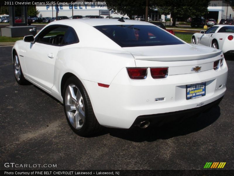 Summit White / Black 2011 Chevrolet Camaro SS/RS Coupe