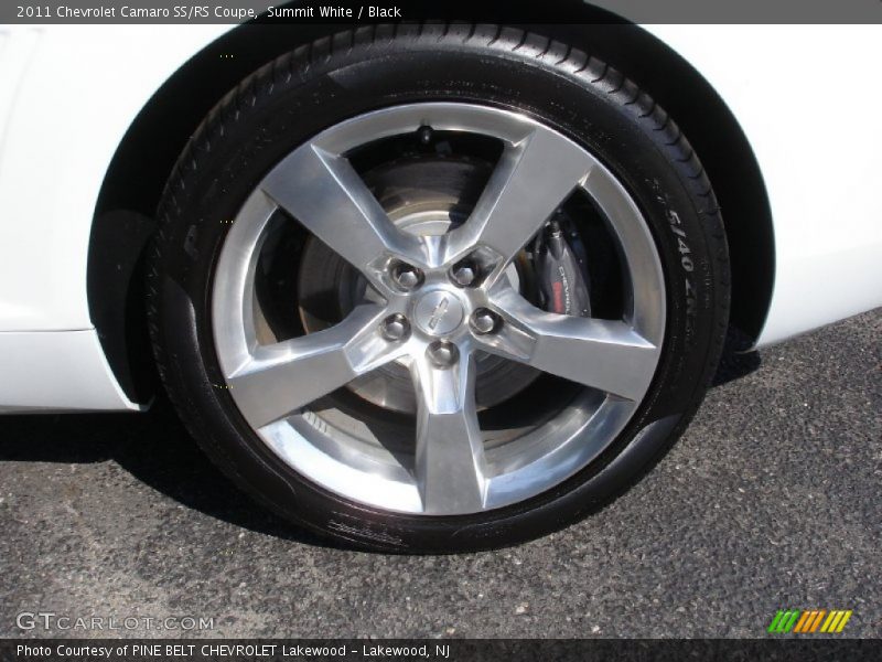 Summit White / Black 2011 Chevrolet Camaro SS/RS Coupe