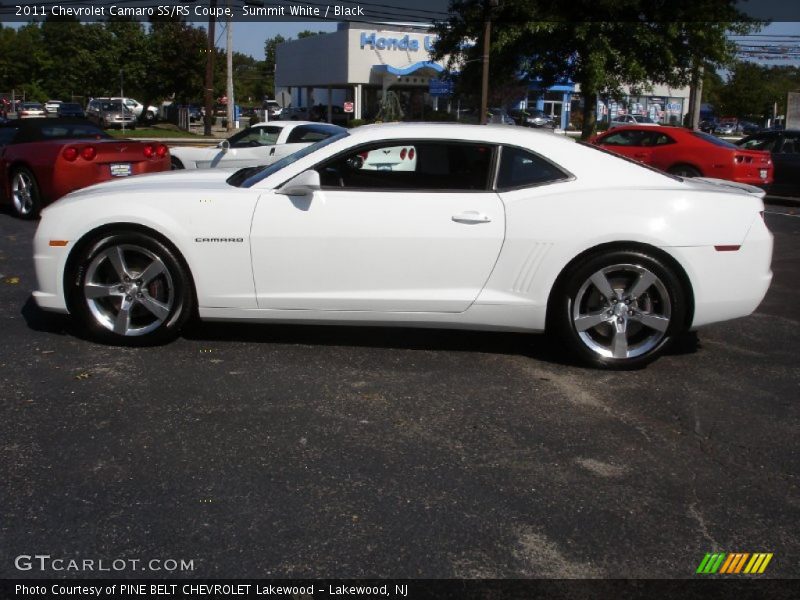 Summit White / Black 2011 Chevrolet Camaro SS/RS Coupe