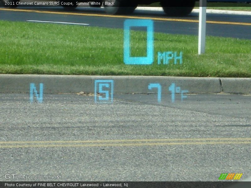  2011 Camaro SS/RS Coupe SS/RS Coupe Gauges