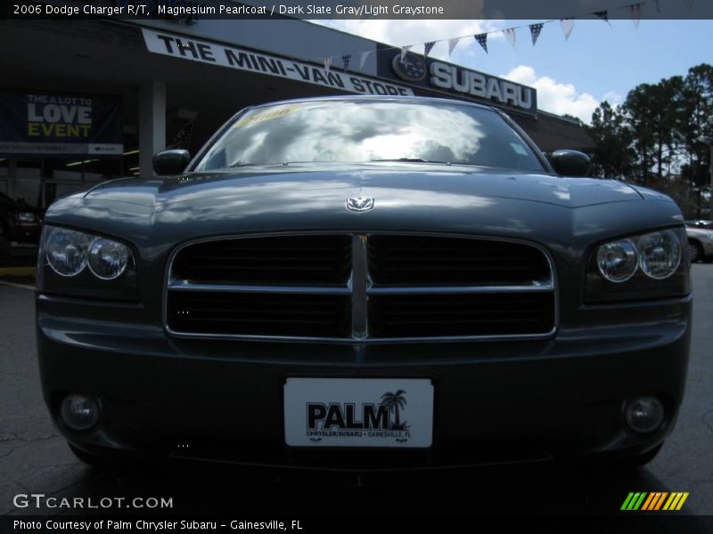 Magnesium Pearlcoat / Dark Slate Gray/Light Graystone 2006 Dodge Charger R/T