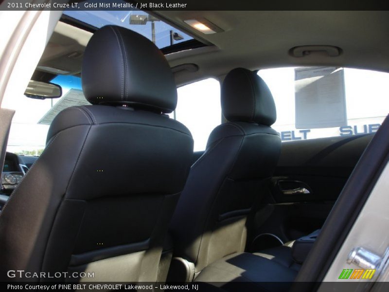 Gold Mist Metallic / Jet Black Leather 2011 Chevrolet Cruze LT