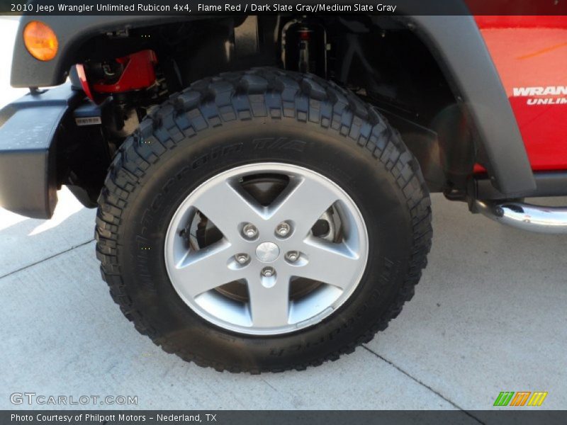  2010 Wrangler Unlimited Rubicon 4x4 Wheel
