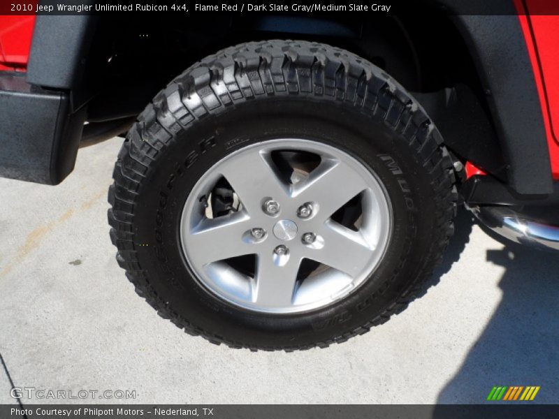  2010 Wrangler Unlimited Rubicon 4x4 Wheel