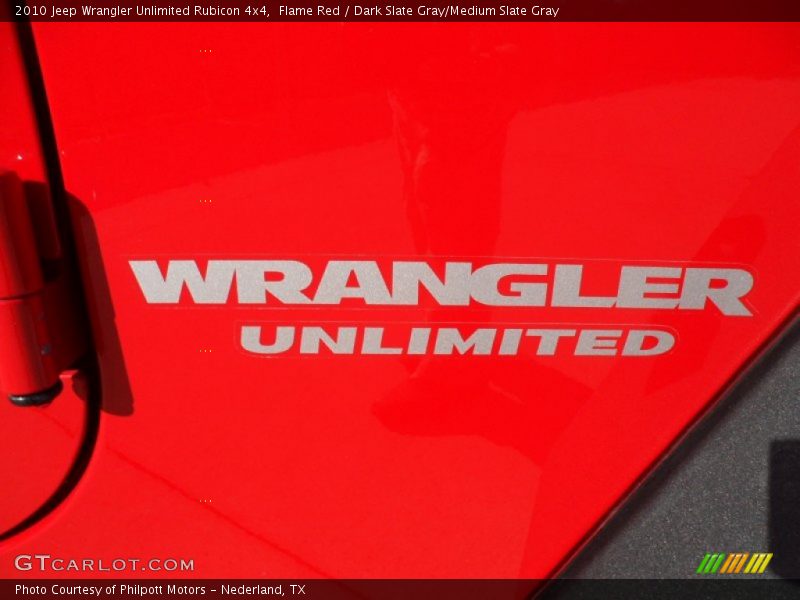  2010 Wrangler Unlimited Rubicon 4x4 Logo