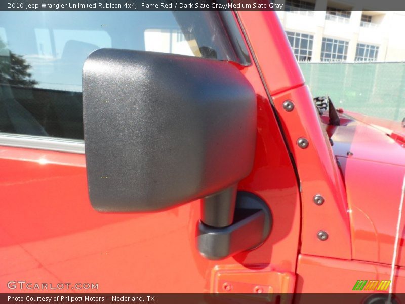 Flame Red / Dark Slate Gray/Medium Slate Gray 2010 Jeep Wrangler Unlimited Rubicon 4x4