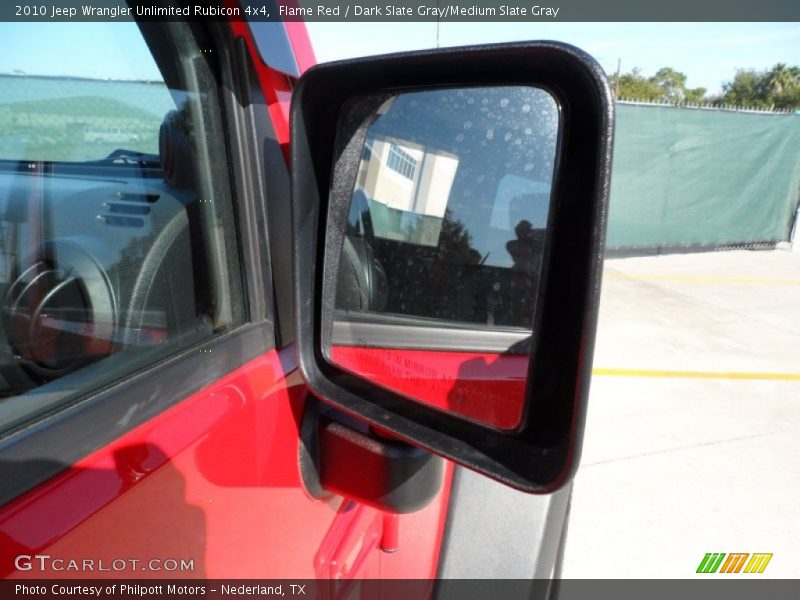 Flame Red / Dark Slate Gray/Medium Slate Gray 2010 Jeep Wrangler Unlimited Rubicon 4x4