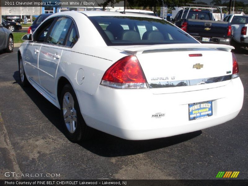 Summit White / Ebony 2011 Chevrolet Impala LT
