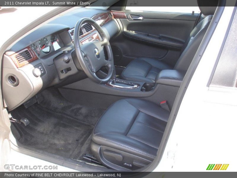 Summit White / Ebony 2011 Chevrolet Impala LT