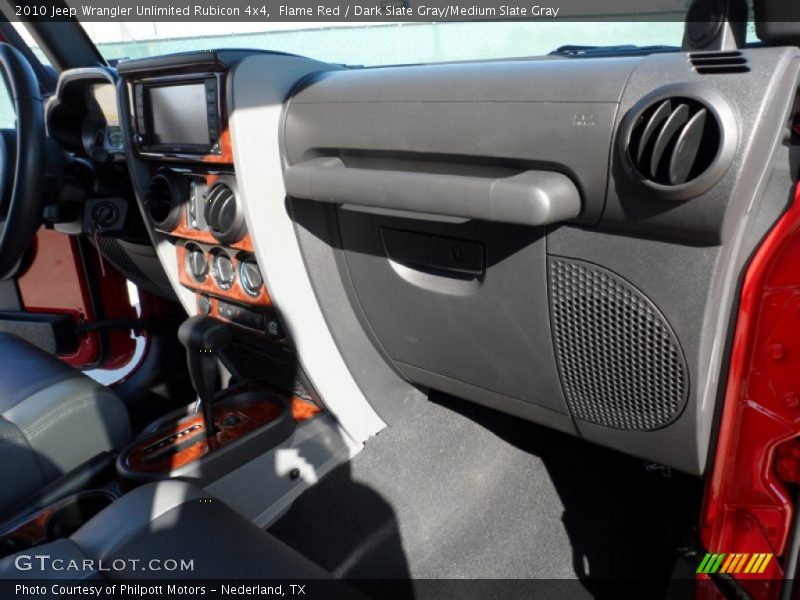Flame Red / Dark Slate Gray/Medium Slate Gray 2010 Jeep Wrangler Unlimited Rubicon 4x4