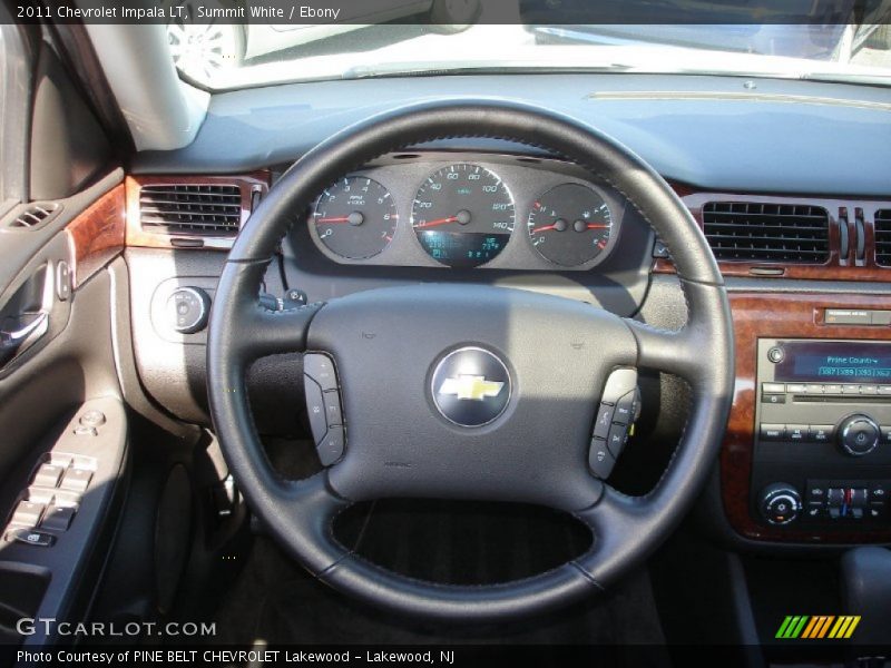 Summit White / Ebony 2011 Chevrolet Impala LT