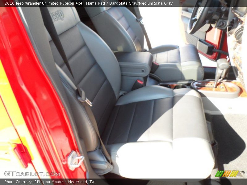  2010 Wrangler Unlimited Rubicon 4x4 Dark Slate Gray/Medium Slate Gray Interior