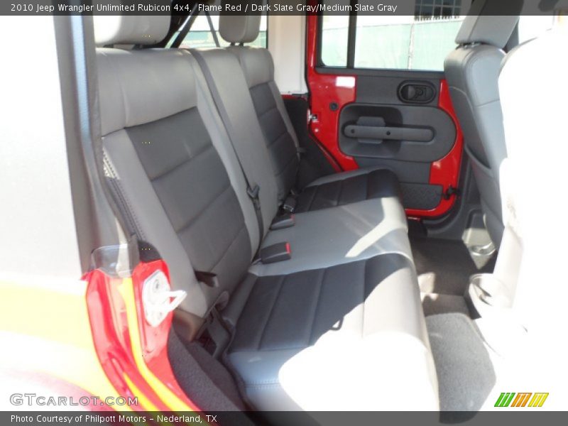  2010 Wrangler Unlimited Rubicon 4x4 Dark Slate Gray/Medium Slate Gray Interior