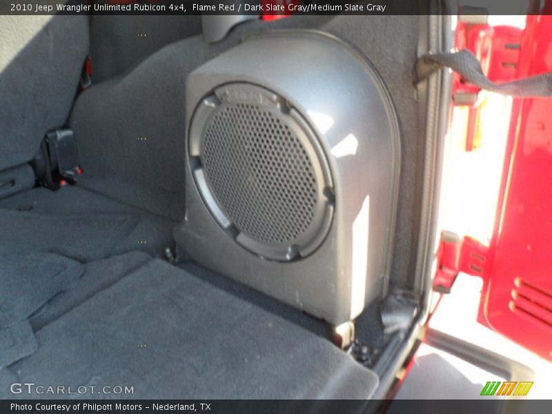 Flame Red / Dark Slate Gray/Medium Slate Gray 2010 Jeep Wrangler Unlimited Rubicon 4x4