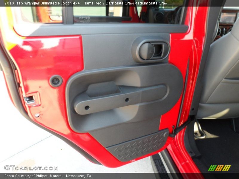 Door Panel of 2010 Wrangler Unlimited Rubicon 4x4