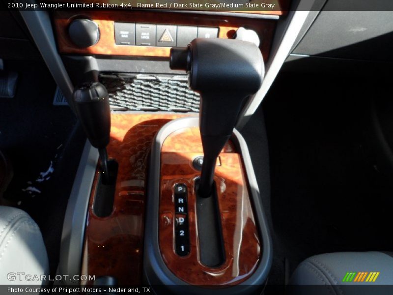  2010 Wrangler Unlimited Rubicon 4x4 4 Speed Automatic Shifter