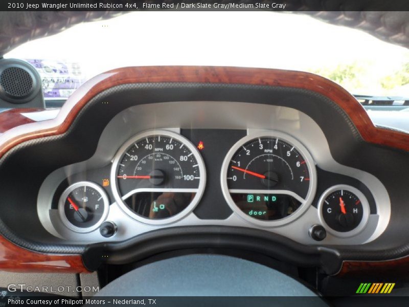  2010 Wrangler Unlimited Rubicon 4x4 Rubicon 4x4 Gauges
