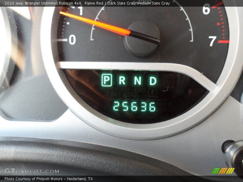 Flame Red / Dark Slate Gray/Medium Slate Gray 2010 Jeep Wrangler Unlimited Rubicon 4x4