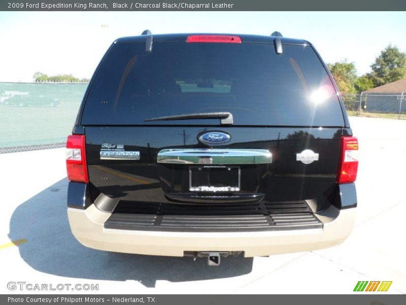 Black / Charcoal Black/Chaparral Leather 2009 Ford Expedition King Ranch