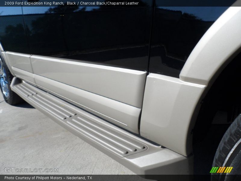 Black / Charcoal Black/Chaparral Leather 2009 Ford Expedition King Ranch