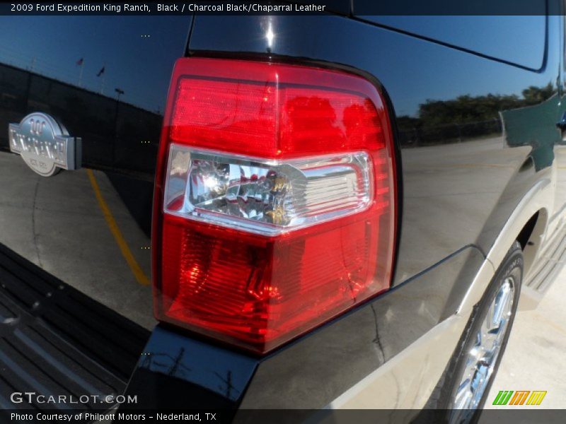 Black / Charcoal Black/Chaparral Leather 2009 Ford Expedition King Ranch