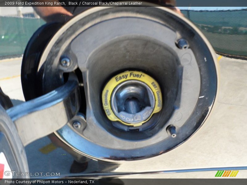 Black / Charcoal Black/Chaparral Leather 2009 Ford Expedition King Ranch