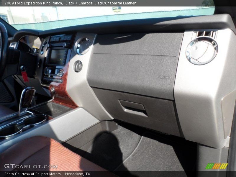 Black / Charcoal Black/Chaparral Leather 2009 Ford Expedition King Ranch