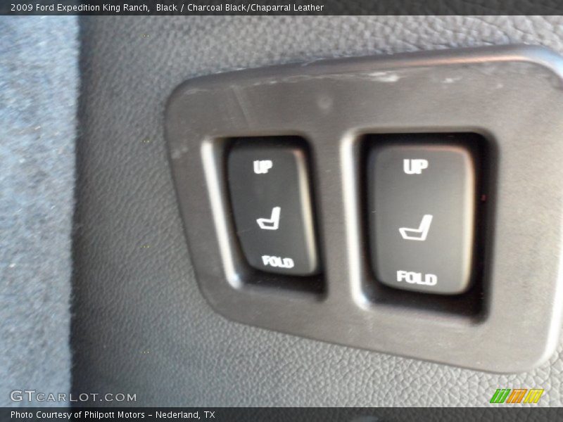 Black / Charcoal Black/Chaparral Leather 2009 Ford Expedition King Ranch