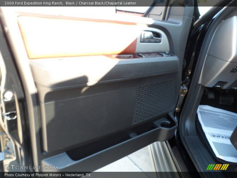 Black / Charcoal Black/Chaparral Leather 2009 Ford Expedition King Ranch