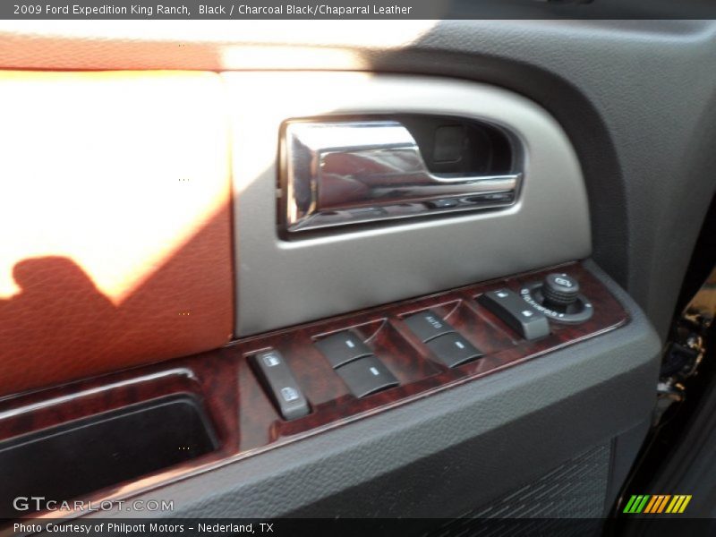 Black / Charcoal Black/Chaparral Leather 2009 Ford Expedition King Ranch