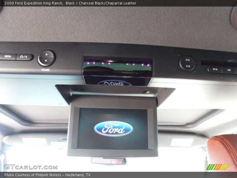 Black / Charcoal Black/Chaparral Leather 2009 Ford Expedition King Ranch