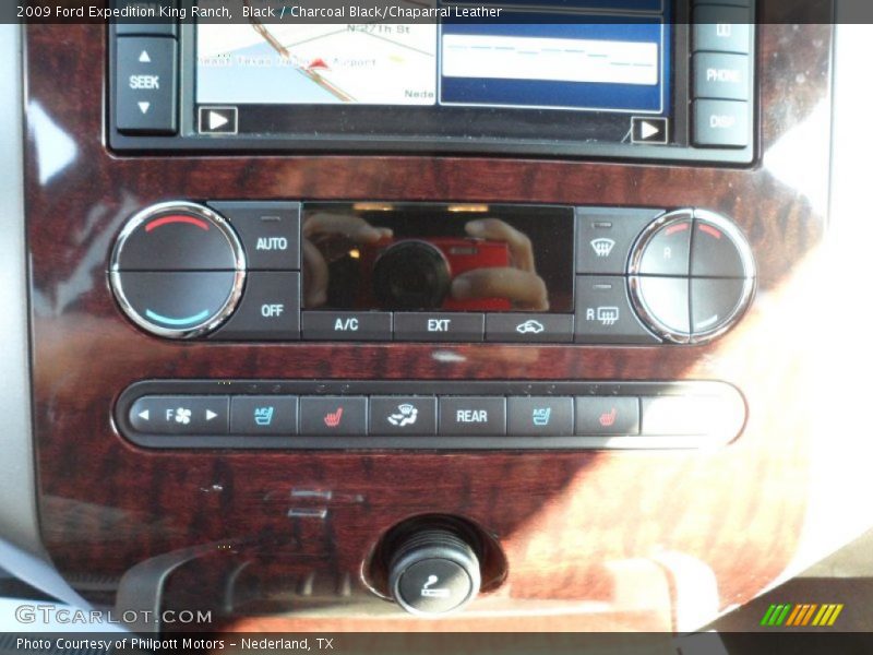 Black / Charcoal Black/Chaparral Leather 2009 Ford Expedition King Ranch