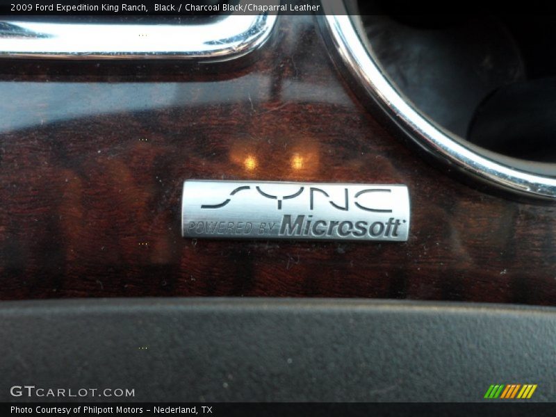 Black / Charcoal Black/Chaparral Leather 2009 Ford Expedition King Ranch