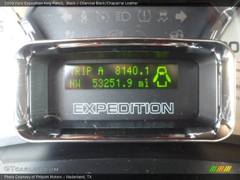 Black / Charcoal Black/Chaparral Leather 2009 Ford Expedition King Ranch