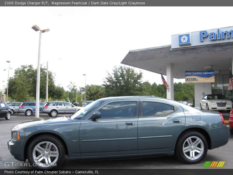 Magnesium Pearlcoat / Dark Slate Gray/Light Graystone 2006 Dodge Charger R/T