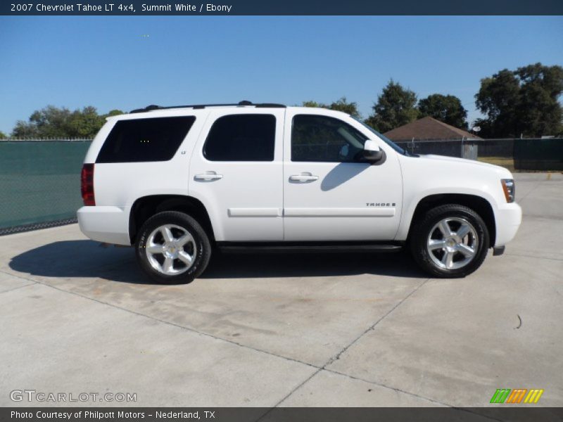 Summit White / Ebony 2007 Chevrolet Tahoe LT 4x4