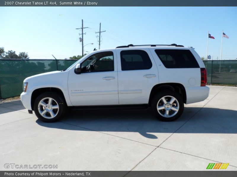 Summit White / Ebony 2007 Chevrolet Tahoe LT 4x4