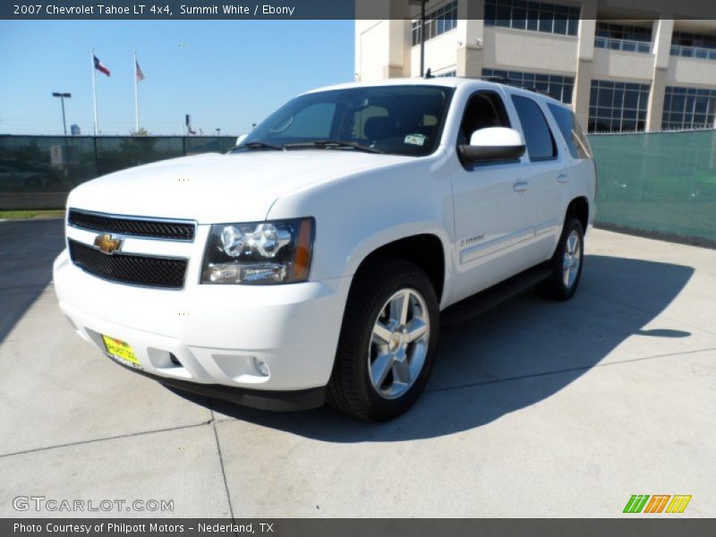 Summit White / Ebony 2007 Chevrolet Tahoe LT 4x4