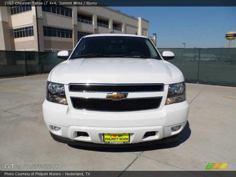 Summit White / Ebony 2007 Chevrolet Tahoe LT 4x4