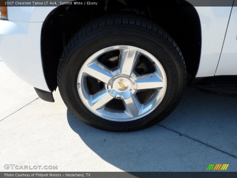 Summit White / Ebony 2007 Chevrolet Tahoe LT 4x4