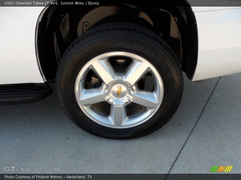 Summit White / Ebony 2007 Chevrolet Tahoe LT 4x4