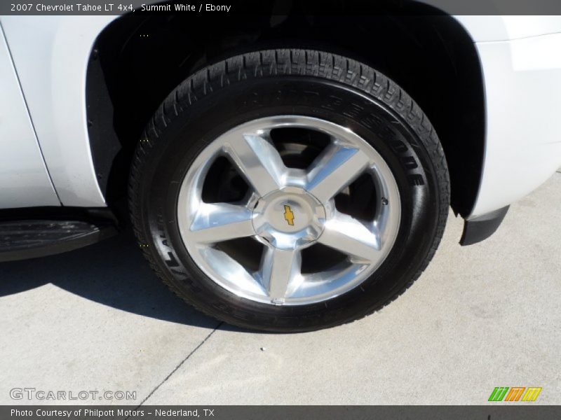 Summit White / Ebony 2007 Chevrolet Tahoe LT 4x4