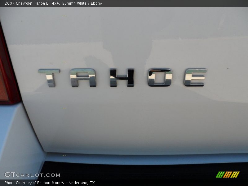 Summit White / Ebony 2007 Chevrolet Tahoe LT 4x4