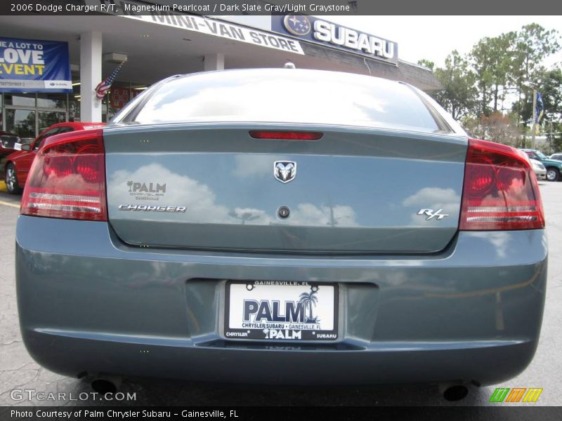 Magnesium Pearlcoat / Dark Slate Gray/Light Graystone 2006 Dodge Charger R/T