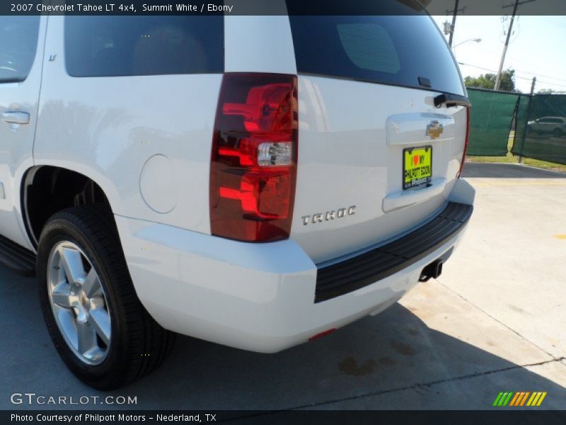 Summit White / Ebony 2007 Chevrolet Tahoe LT 4x4