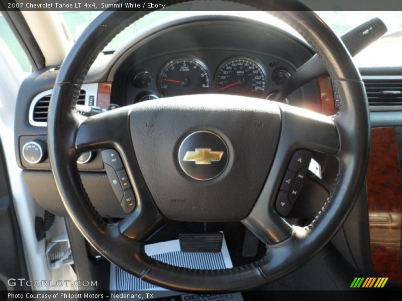 Summit White / Ebony 2007 Chevrolet Tahoe LT 4x4
