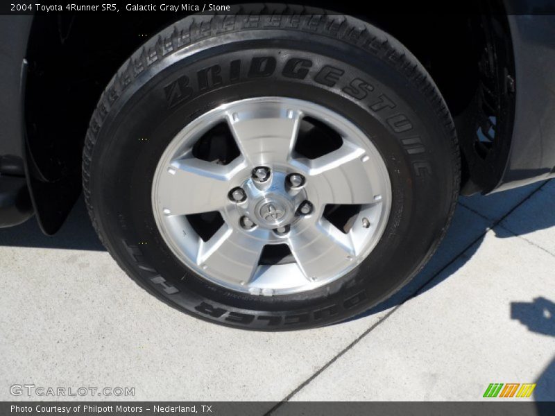 Galactic Gray Mica / Stone 2004 Toyota 4Runner SR5