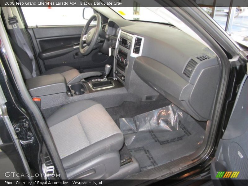 Black / Dark Slate Gray 2008 Jeep Grand Cherokee Laredo 4x4