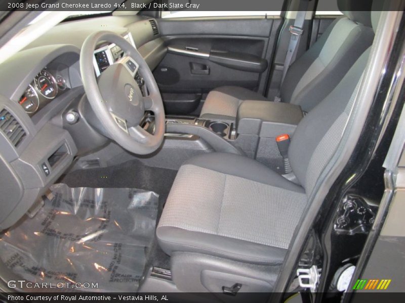 Black / Dark Slate Gray 2008 Jeep Grand Cherokee Laredo 4x4