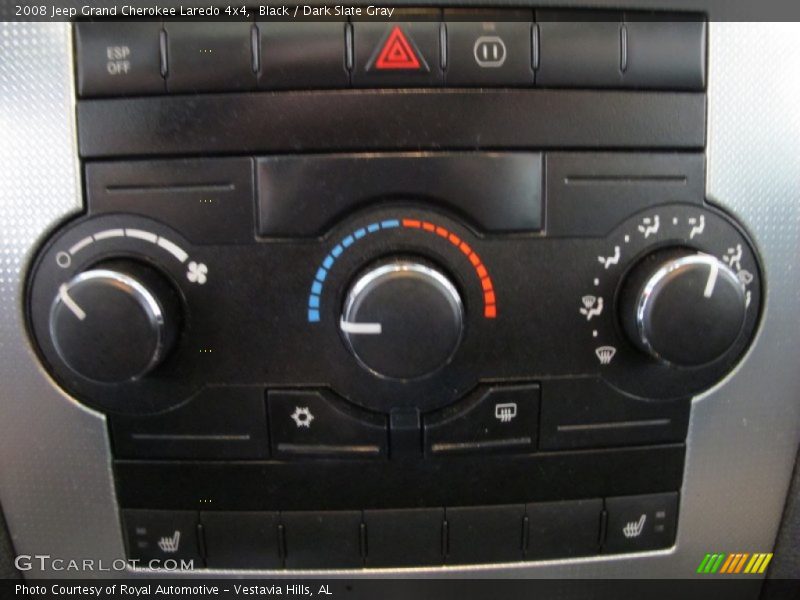 Black / Dark Slate Gray 2008 Jeep Grand Cherokee Laredo 4x4